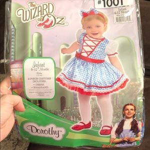 NWT Dorothy Wizard of Oz Costume